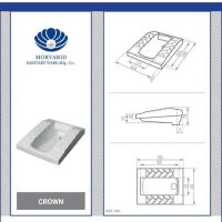 توالت زمینی مروارید مدل کرون فنی
