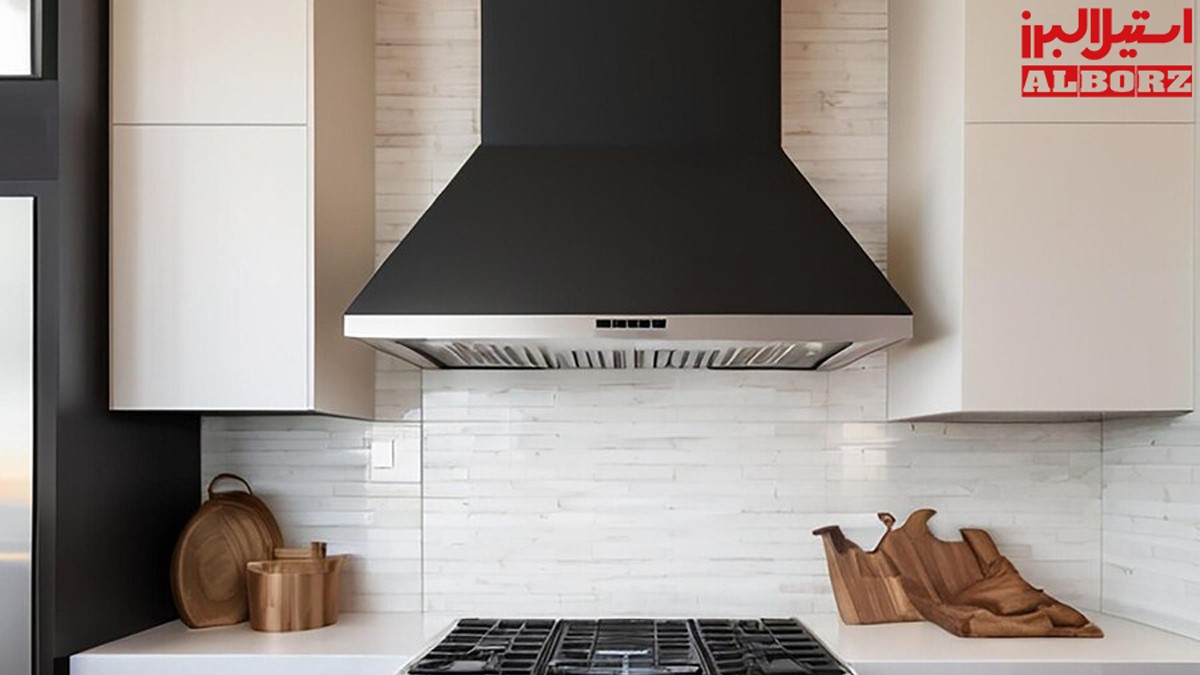 هود آشپزخانه استیل البرز