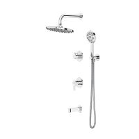 شیر حمام توکار دیواری کاویان مدل گلسا