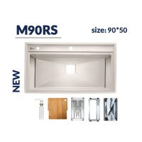 سینک توکار پله دار متا مدل M90RS